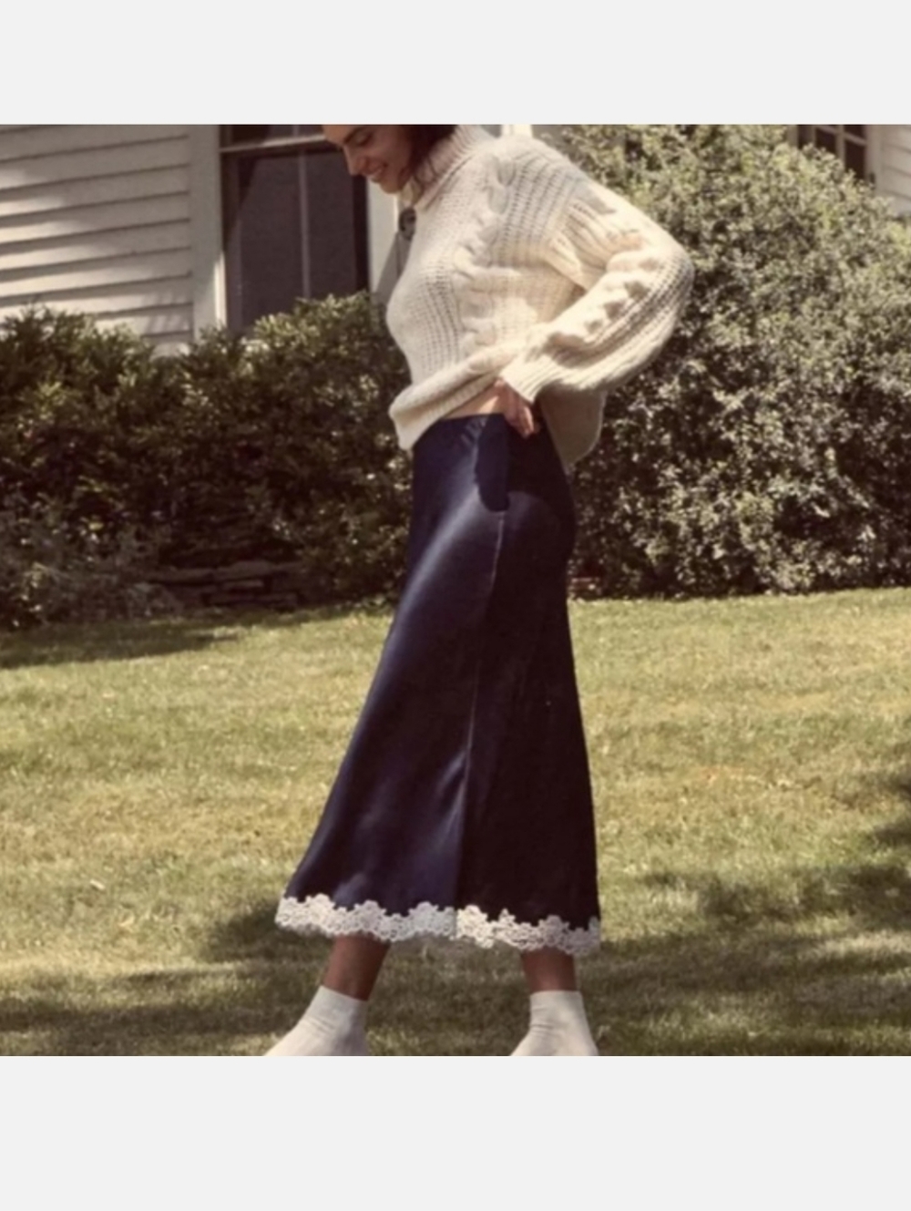 Doen Elowen Skirt Navy Blue